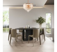 Подвесная люстра Sorrento-5509 375509/6/300/390 GD Arte Milano