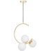 Подвесной светильник Bonio LDP 7031-3 F.GD Lumina Deco