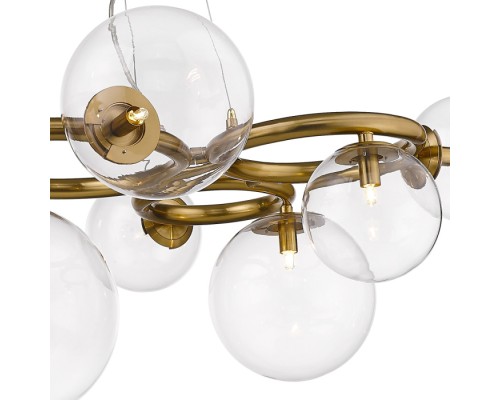 Подвесная люстра Puppet P68092-9 brass DeLight Collection