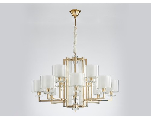 Подвесная люстра 4400 4408+4/C gold Newport