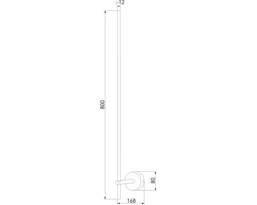 Настенный светильник Fine 40132/LED черный жемчуг Elektrostandard