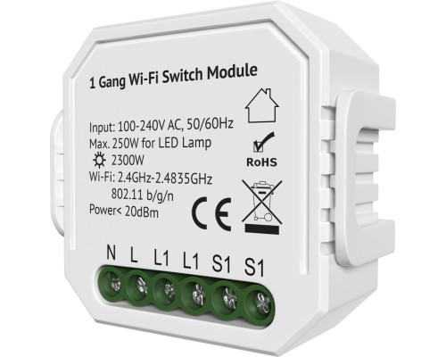 Wi-Fi реле Relay RL1001-SM/1 Denkirs