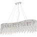 Подвесная люстра Abril ABRIL SP12 L1200 Crystal Lux