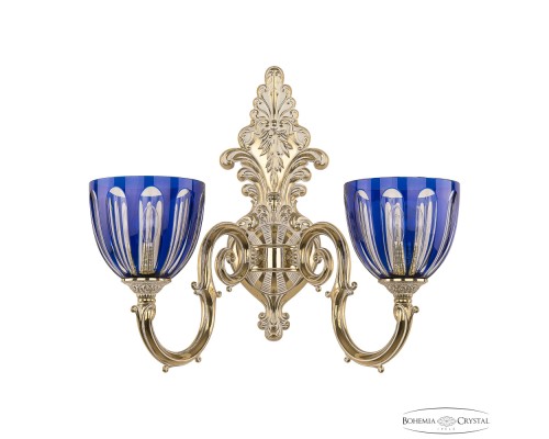 Бра 7203 7203B15/2/210 GW P1 U Clear-Blue/H-1H Bohemia