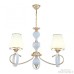 Подвесная люстра Florentia-2387 302387/3 Wh/Gd Arte Milano