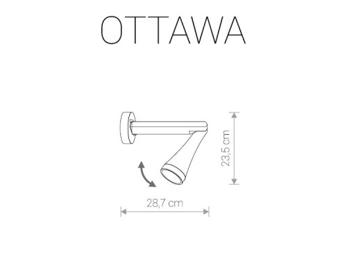 Архитектурная подсветка Ottawa 9562 Nowodvorski