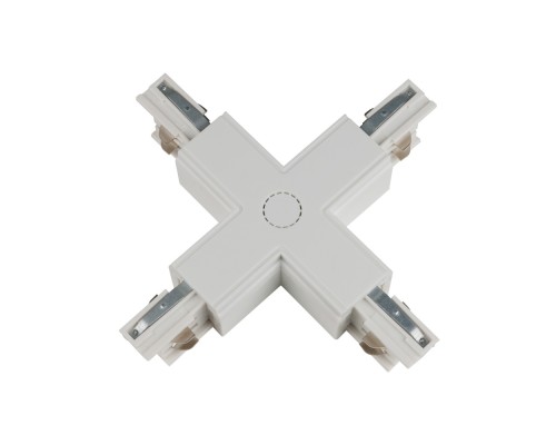 Соединитель X-образный  UBX-A41 WHITE 1 POLYBAG Uniel