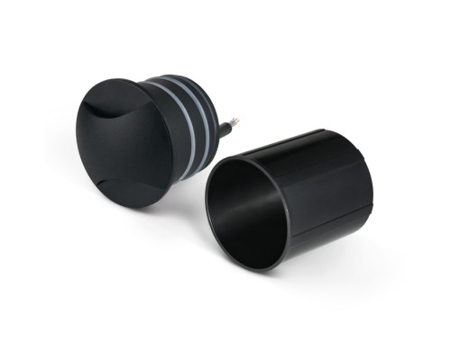 Встраиваемый светильник уличный Step 3 MRL LED 1105 чёрный Elektrostandard