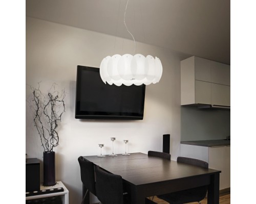 Подвесная люстра Ovalino OVALINO SP8 Ideal Lux