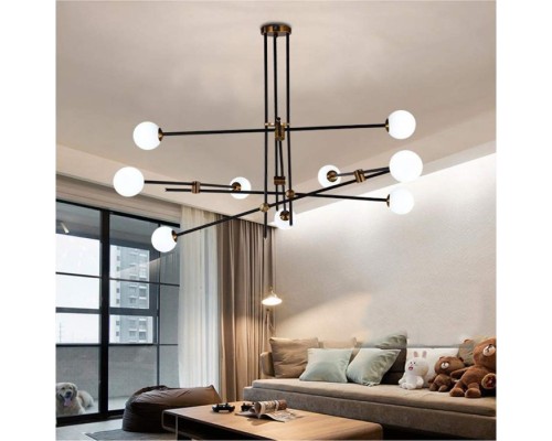 Потолочная люстра Bistro Globe 9389P/9 black/gold DeLight Collection
