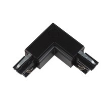 Соединитель L-образный  UBX-A22 BLACK 1 POLYBAG Uniel