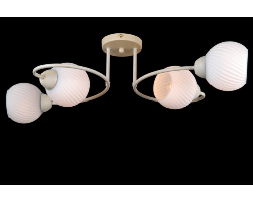 Потолочная люстра Скандинавская классика 81400/4C BEIGE GOLD Natali Kovaltseva