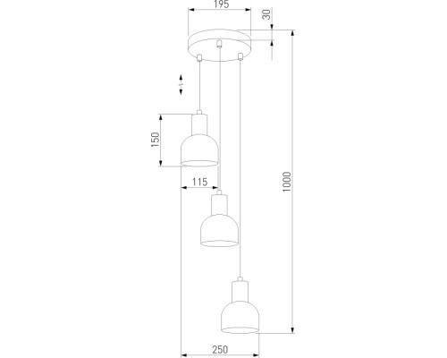 Подвесной светильник Cairo 4895 Cairo TK Lighting