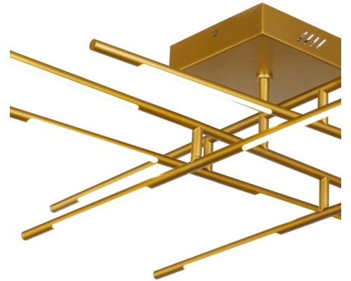 Потолочная люстра Tubular MX18001070-12A gold DeLight Collection