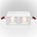 Точечный светильник Alfa LED DL043-02-15W3K-D-SQ-W Maytoni