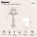 Интерьерная настольная лампа Grace ARM247-00-G Maytoni