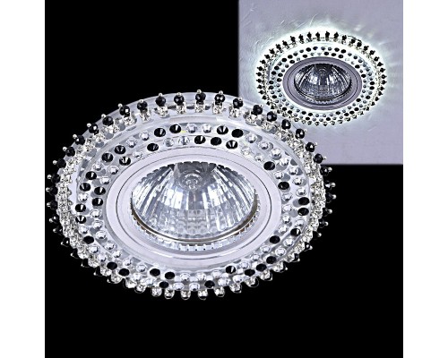 Точечный светильник  59502-9.0-001MN MR16+LED3W BK Reluce