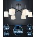 Потолочная люстра Semel WD3640/6C-BK-CR-WT Wedo Light