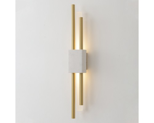 Настенный светильник Carta CARTA AP6W LED WHITE/BRASS Crystal Lux