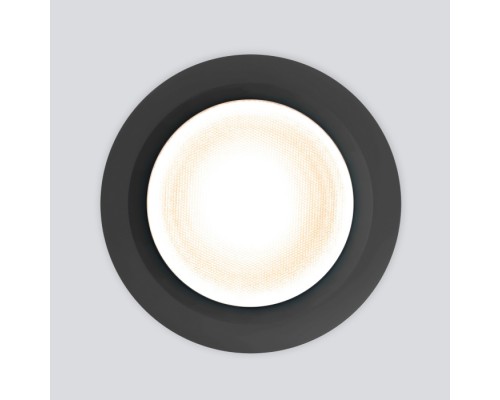 Встраиваемый светильник уличный Light LED 3003 35128/U черный Elektrostandard