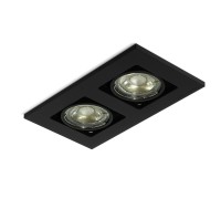 Точечный светильник Quader Quader2Bk Raumberg