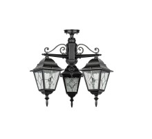 Потолочный светильник уличный QUADRO M lead GLASS 79970MAlgW/3 Bl Oasis Light