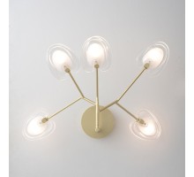 Настенный светильник Sole SOLE AP5 GOLD Crystal Lux