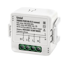 Wi-Fi реле  UCH-A301 1C/WF WHITE Uniel