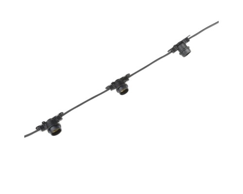 Гирлянда  UDL-K110 40/E27/10M IP65 BLACK BELT-LIGHT Uniel