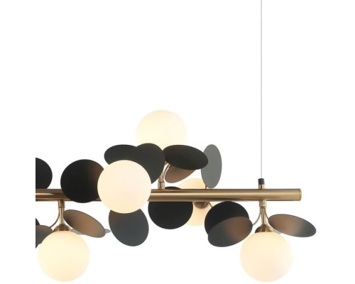 Подвесная люстра Ilmari LH4136/12PO-BR-BK Lumien Hall