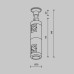 Крепление настенное Accessories for tracks Flarity TRA155CW-D1-B Maytoni