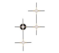 Настенный светильник Costella 3906/14WL Odeon Light