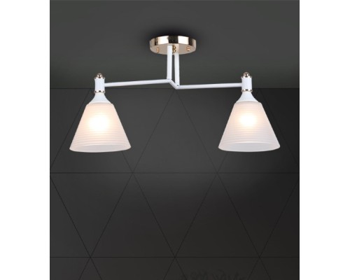 Потолочная люстра Anneta WD3619/2C-WT-FGD-WT Wedo Light