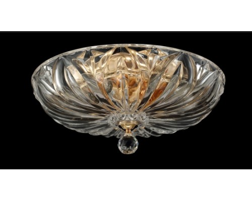 Потолочная люстра Denis DENIS D400 GOLD Crystal Lux
