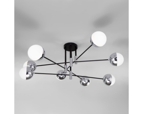 Потолочная люстра Nuvola 70129/8 хром Smart Eurosvet