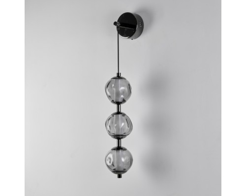 Бра OD2437 OB2437 pearl black/smoke DeLight Collection