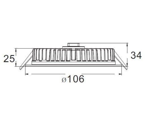Точечный светильник LED Panel 565230 Deko-Light