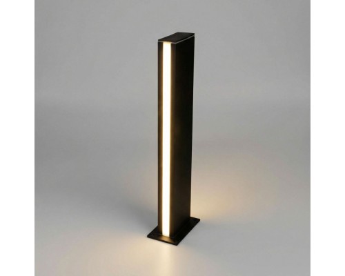 Наземный светильник Flat 1538 TECHNO LED черный Elektrostandard