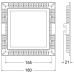 Точечный светильник LED Panel 565156 Deko-Light