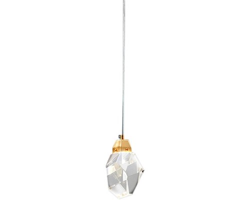 Подвесной светильник Crystal rock II 9701P/1 brass DeLight Collection