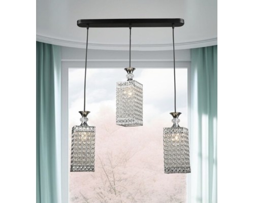 Подвесной светильник Adola WD3609/3P-BK-CR-CL Wedo Light