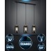 Подвесной светильник Timea WD4003/3P-BK-GD Wedo Light