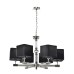 Подвесная люстра Bolyasko LH1056/6P-NK-BK Lumien Hall