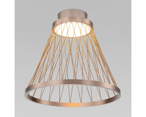 Потолочный светильник Cesta 40018/1 LED коричневый Eurosvet