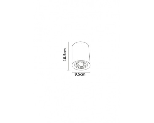 Точечный светильник Falcon A5645PL-1WH Arte Lamp
