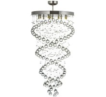 Потолочная люстра Tesoro Nickel Tesoro H 1.4.55.105 N Dio D'Arte
