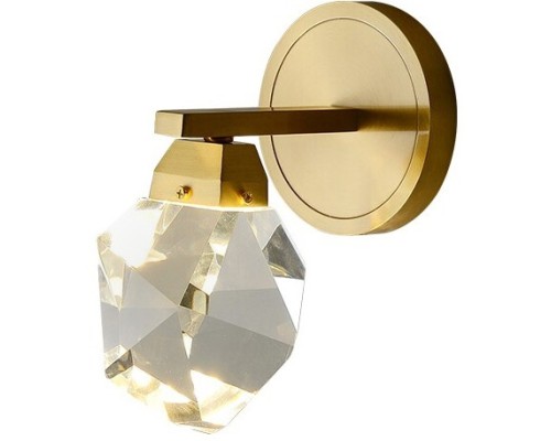 Бра Crystal rock II 9701W/1 brass DeLight Collection