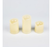 Декоративная свеча  ULD-F060 WARM WHITE CANDLE SET3 Uniel