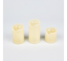 Декоративная свеча  ULD-F060 WARM WHITE CANDLE SET3 Uniel