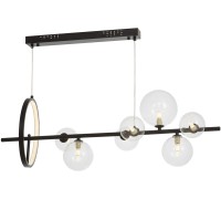 Подвесной светильник Merido LDP 7033-7 BK+CL Lumina Deco